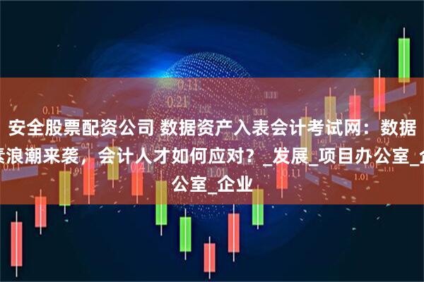 安全股票配资公司 数据资产入表会计考试网：数据要素浪潮来袭，会计人才如何应对？_发展_项目办公室_企业